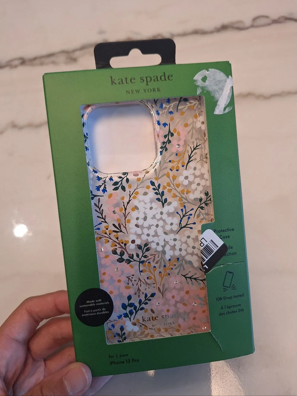 Kate Spade Multicolor Floral Hardshell Phone Case NWOT